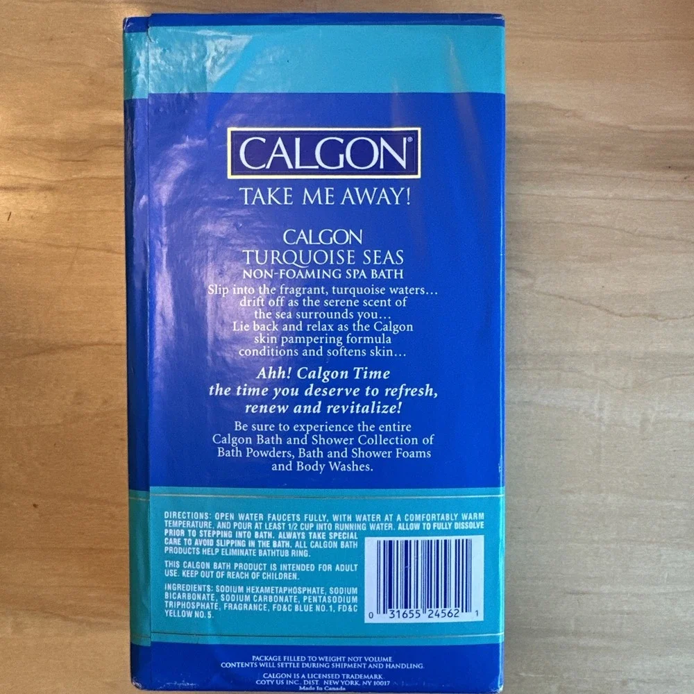 Calgon new turquoise